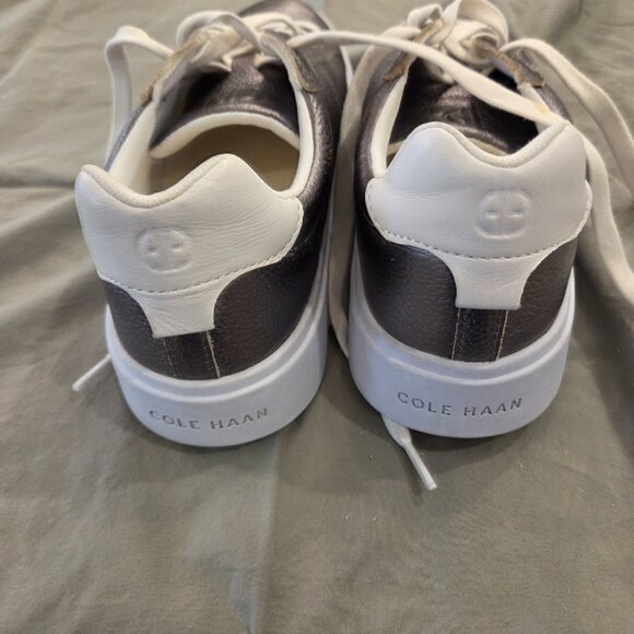 Cole Haan Silver Sneakers - Picture 4 of 11